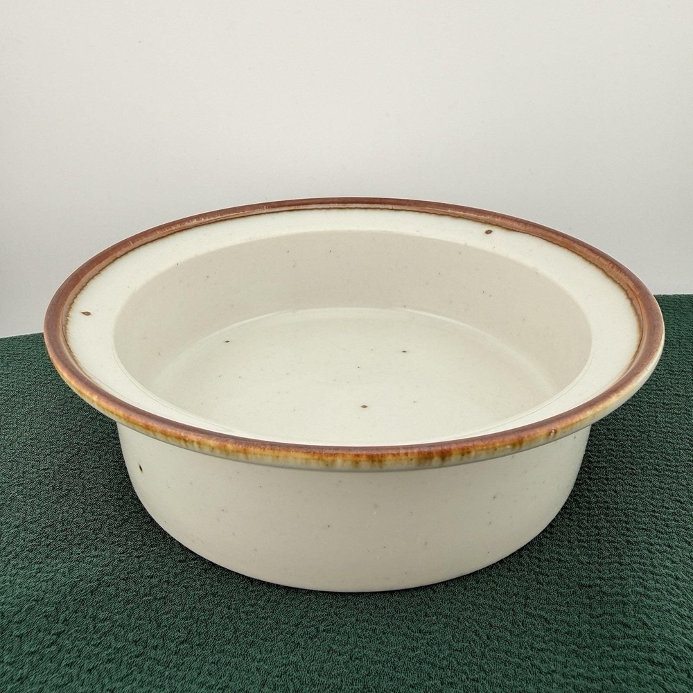 Dansk Brown Mist 5 7/8" Rim Soup Bowl Denmark‎ Blue Stamp Niels Refsgaard